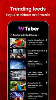 تحميل مشغل الفيديو بكل الصيغ wTuber مشغلات الفيديو والمحررين لنظام أندرويد لقطة شاشة 3