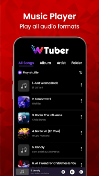 تحميل مشغل الفيديو بكل الصيغ wTuber مشغلات الفيديو والمحررين لنظام أندرويد لقطة شاشة 6