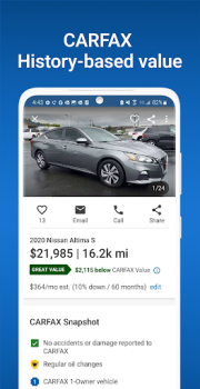 تحميل CARFAX - Shop New & Used Cars السيارات والمركبات لنظام أندرويد لقطة شاشة 4