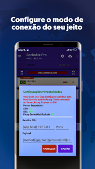 تحميل Sockslite Pro - (SSH|SSL|WS) أدوات لنظام أندرويد لقطة شاشة 3