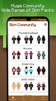 تحميل Skin Pack Maker for Minecraft وسائل الترفيه لنظام أندرويد لقطة شاشة 2