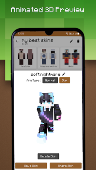 تحميل Skin Pack Maker for Minecraft وسائل الترفيه لنظام أندرويد لقطة شاشة 5