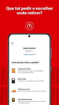 تحميل McDonald’s: Cupons e Delivery طعام و شراب لنظام أندرويد لقطة شاشة 2