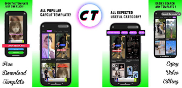 تحميل C Template - CapCut Template مشغلات الفيديو والمحررين لنظام أندرويد لقطة شاشة 7