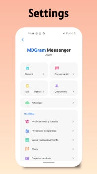 تحميل MDGram Messenger الاتصالات لنظام أندرويد لقطة شاشة 5