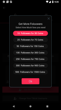 تحميل Tikio Real Followers and Fans أدوات لنظام أندرويد لقطة شاشة 2