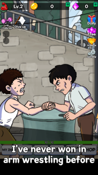 تحميل Arm Wrestling Clicker المحاكاة لنظام أندرويد لقطة شاشة 3