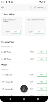 تحميل Pizza Hot طعام و شراب لنظام أندرويد لقطة شاشة 2