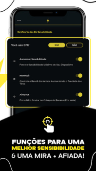 تحميل SensiLag FF - Mais Sensi أدوات لنظام أندرويد لقطة شاشة 3