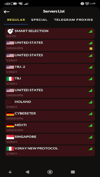 تحميل Saeron Vpn أدوات لنظام أندرويد لقطة شاشة 3