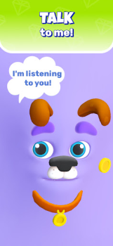 تحميل My Talking Slimy: cat friends ألعاب عارضة لنظام أندرويد لقطة شاشة 2
