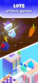 تحميل My Talking Slimy: cat friends ألعاب عارضة لنظام أندرويد لقطة شاشة 4