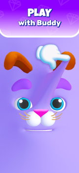 تحميل My Talking Slimy: cat friends ألعاب عارضة لنظام أندرويد لقطة شاشة 7