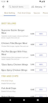 تحميل Chicken Club طعام و شراب لنظام أندرويد لقطة شاشة 2