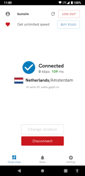 تحميل Geph: free anti-blocking VPN أدوات لنظام أندرويد لقطة شاشة 4