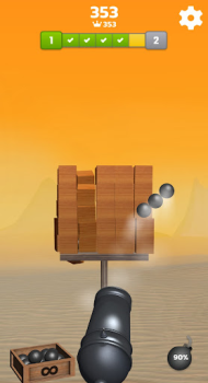تحميل Cannon Ball 3D Ball blast 2023 ممر لنظام أندرويد لقطة شاشة 3