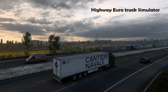 تحميل Highway Euro truck Simulator سباق لنظام أندرويد لقطة شاشة 4