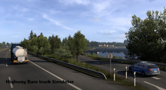 تحميل Highway Euro truck Simulator سباق لنظام أندرويد لقطة شاشة 6