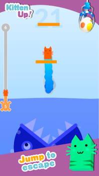تحميل Kitten Up! Jump & Claw Games ممر لنظام أندرويد لقطة شاشة 3