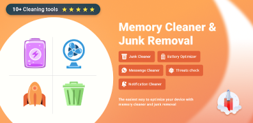 تحميل Memory cleaner & junk removal أدوات لنظام أندرويد لقطة شاشة 6