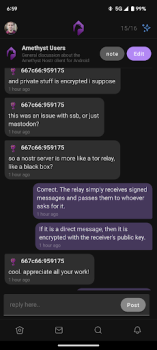 تحميل Amethyst الاجتماعية لنظام أندرويد لقطة شاشة 2