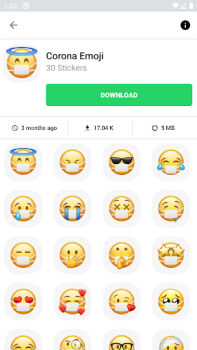 تحميل ملصقات واتساب ميمز WASticker أدوات لنظام أندرويد لقطة شاشة 5