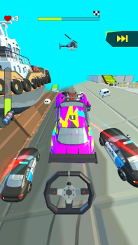 تحميل Crazy Rush 3D: Race Master سباق لنظام أندرويد لقطة شاشة 2