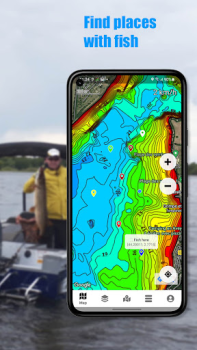 تحميل Dap Drift - fishing depth maps الخرائط والملاحة لنظام أندرويد لقطة شاشة 2