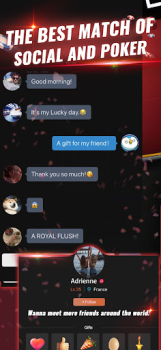 تحميل PokerGaga: Texas Holdem Live ألعاب اللوح لنظام أندرويد لقطة شاشة 4