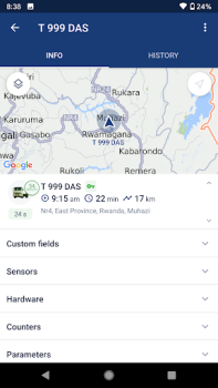 تحميل EasyTrack Telematics الخرائط والملاحة لنظام أندرويد لقطة شاشة 3