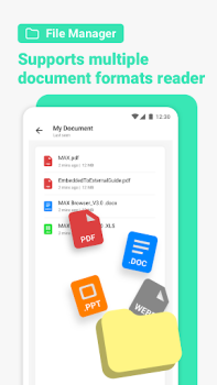 تحميل Max Browser-Private & Security الاتصالات لنظام أندرويد لقطة شاشة 4