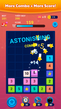 تحميل Merge Block: Number Merge Game الألغاز لنظام أندرويد لقطة شاشة 4