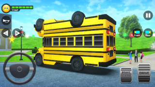تحميل School Bus Simulator Driving سباق لنظام أندرويد لقطة شاشة 2