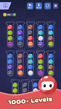 تحميل Ball Sorting Master - Puzzle الألغاز لنظام أندرويد لقطة شاشة 3