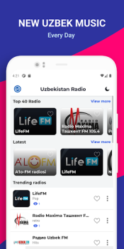 تحميل Uzbek Radio: O'zbekiston FM الموسيقى والصوت لنظام أندرويد لقطة شاشة 3