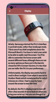 تحميل Galaxy Fit 2 smart watch Guide التعليم لنظام أندرويد لقطة شاشة 4