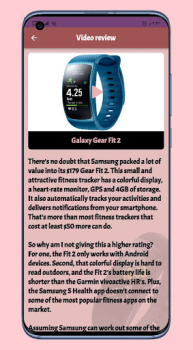 تحميل Galaxy Fit 2 smart watch Guide التعليم لنظام أندرويد لقطة شاشة 6