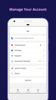 تحميل SquirrelVPN اعمال لنظام أندرويد لقطة شاشة 3