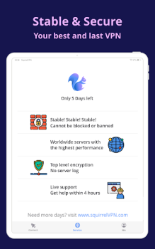 تحميل SquirrelVPN اعمال لنظام أندرويد لقطة شاشة 6