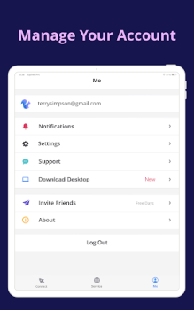 تحميل SquirrelVPN اعمال لنظام أندرويد لقطة شاشة 7
