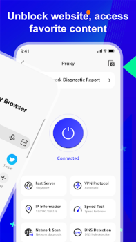 تحميل Private VPN - Proxy Browser عمل لنظام أندرويد لقطة شاشة 2