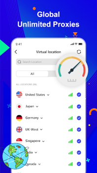 تحميل Private VPN - Proxy Browser عمل لنظام أندرويد لقطة شاشة 5