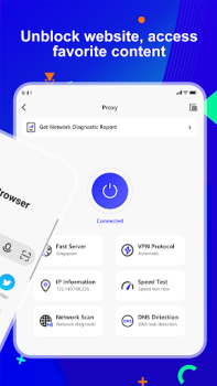 تحميل Private VPN - Proxy Browser عمل لنظام أندرويد لقطة شاشة 7