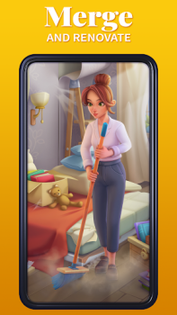 تحميل لعبة :Merge Hotel Empire ألعاب عارضة لنظام أندرويد لقطة شاشة 2