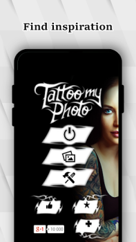 تحميل Tattoo my Photo 2.0 صورة فوتوغرافية لنظام أندرويد لقطة شاشة 3