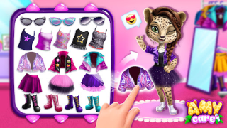 تحميل Amy Care - My Leopard Baby ألعاب التعلم لنظام أندرويد لقطة شاشة 5