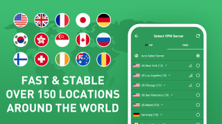 تحميل Fast VPN - Fast & Secure Proxy أدوات لنظام أندرويد لقطة شاشة 2