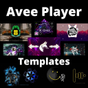 تحميل  Avee Music Player Templates HD