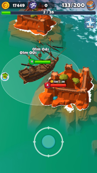 تحميل Pirate Raid - Caribbean Battle المحاكاة لنظام أندرويد لقطة شاشة 4