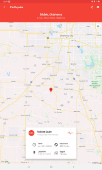 تحميل My Earthquake Alerts - Map طقس لنظام أندرويد لقطة شاشة 5